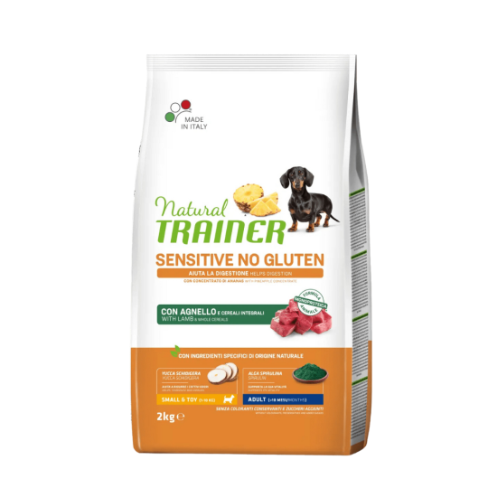 NATURAL TRAINER Mini Adult Agnello Sensitive No Gluten