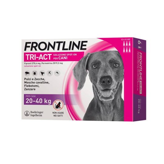 Frontline Tri-Act Cani 20-40 kg