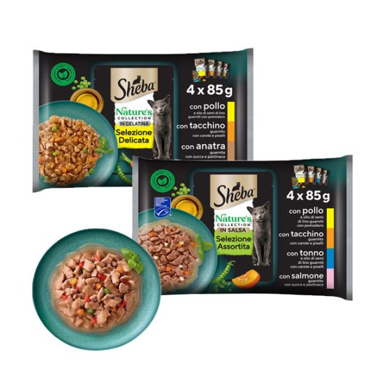 Sheba Nature's Collection 4x85g