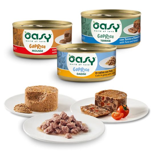 OASY CAPRICE • Mousse, Dadini e Terrine