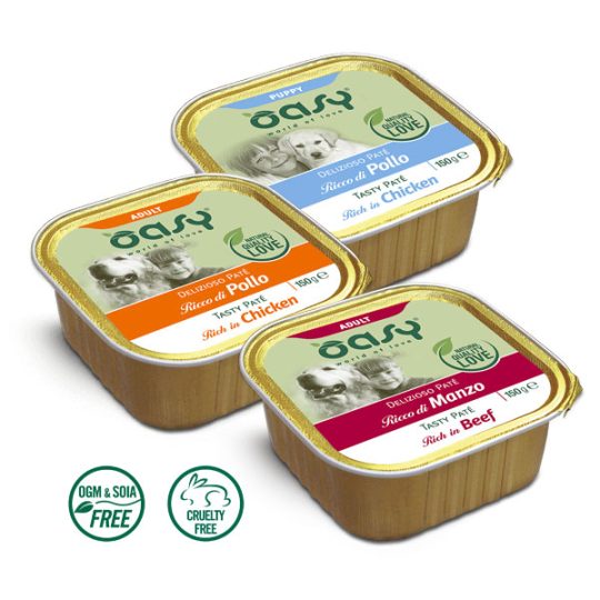 OASY DELIZIOSO PATÉ • Puppy & Adult