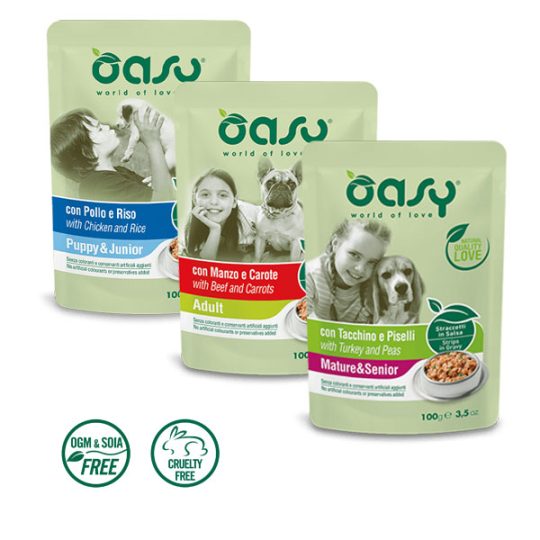 OASY STRACCETTI IN SALSA • Puppy & Adult