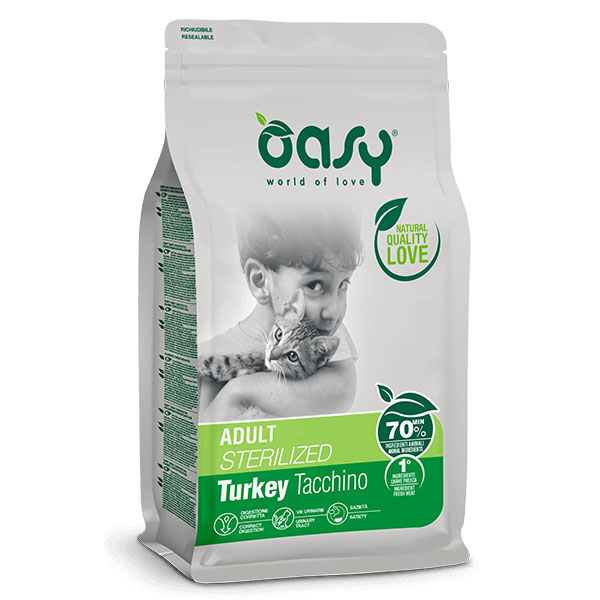 OASY LIFESTAGE • Adult Sterilized Tacchino 1 OASY LIFESTAGE • Adult Sterilized Tacchino