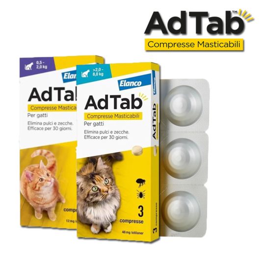 AdTab - Compresse masticabili GATTO