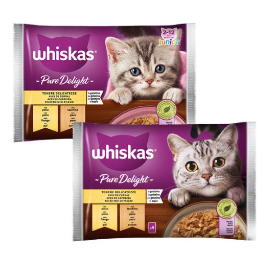 Whiskas® Pure Delight 4x85g