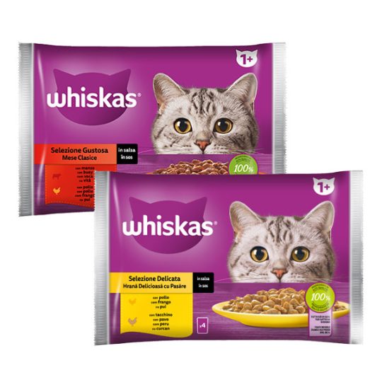 Whiskas®Selezione 4x85g