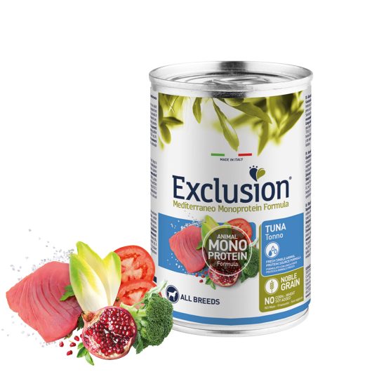 EXCLUSION MEDITERRANEO ADULT TUNA 400g
