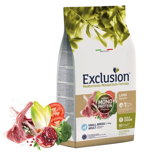 EXCLUSION MEDITERRANEO ADULT LAMB SMALL