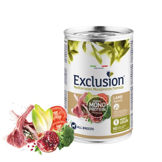 EXCLUSION MEDITERRANEO ADULT LAMB 400g