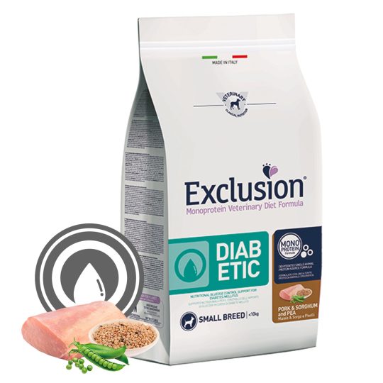 EXCLUSION DIABETIC PORK & SORGHUM AND PEA