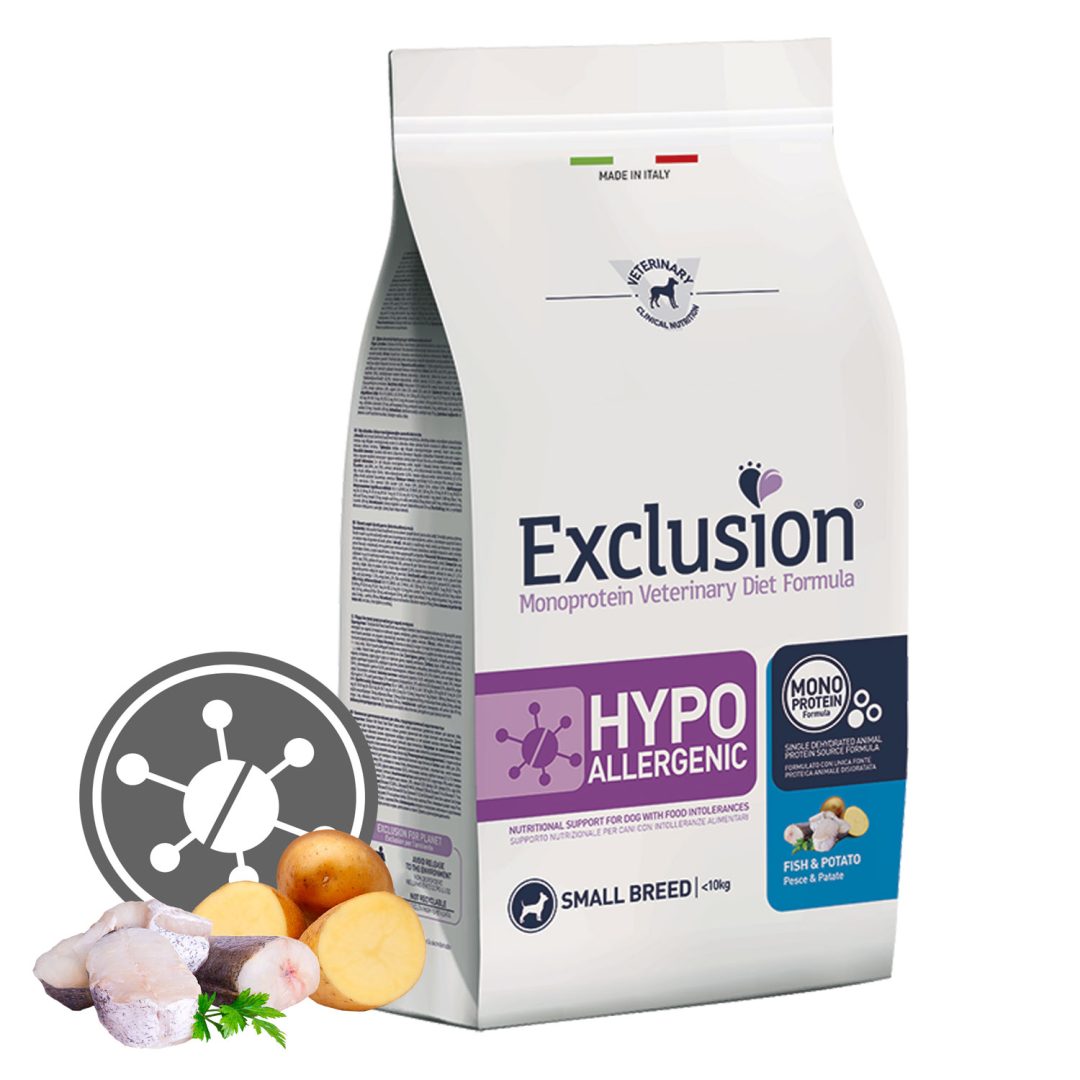 EXCLUSION HYPOALLERGENIC FISH & POTATO