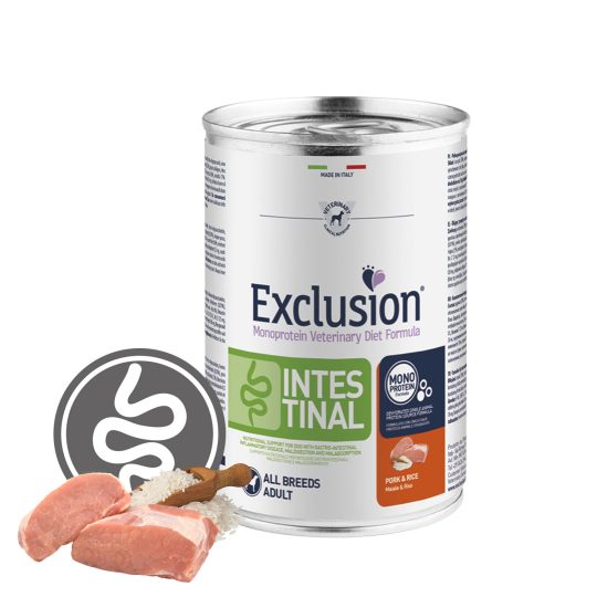 EXCLUSION INTESTINAL PORK & RICE 400g