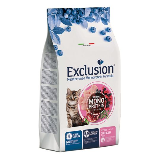 EXCLUSION MEDITERRANEO CAT KITTEN CHICKEN