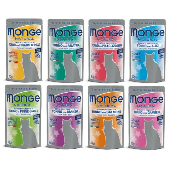 MONGE Natural Busta Gatto 80g