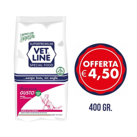 VETLINE GUSTO Maiale con Prosciutto