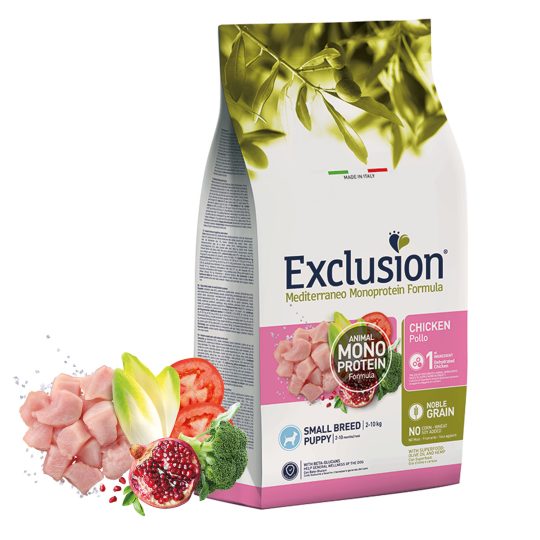 EXCLUSION MEDITERRANEO PUPPY CHICKEN SMALL