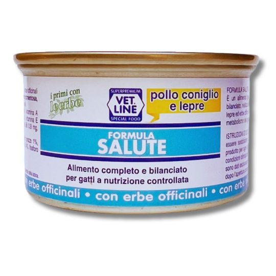 VETLINE Salute Pollo, Coniglio e Lepre 85g