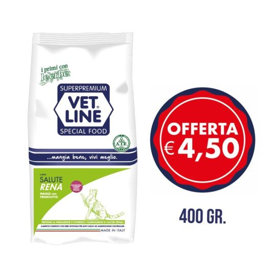 VETLINE RENA Maiale con Prosciutto 400g
