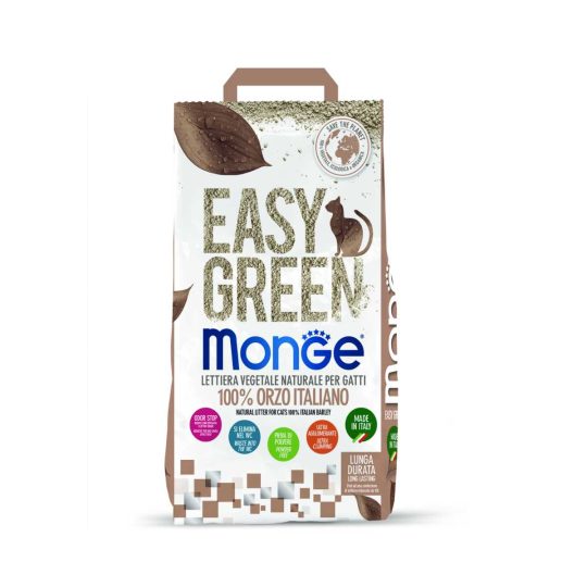 Monge Lettiera Easy Green 100% Orzo Italiano 3,8Kg
