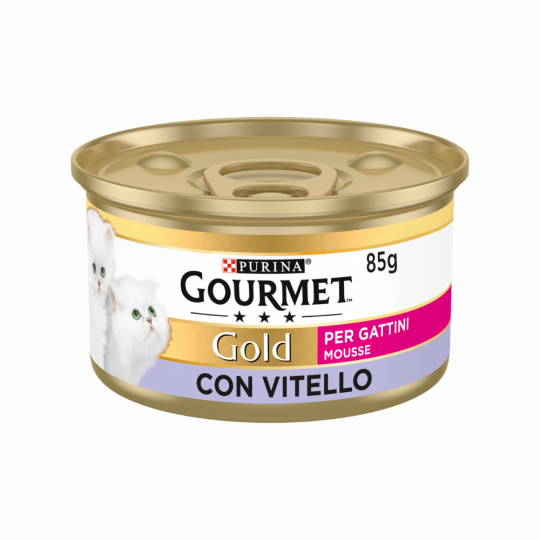 Gourmet Gold Kitten Mousse Vitello 85g