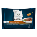 Amici Miei Pet 17 Gourmet Perle Trionfo In Salsa Pollo e Manzo 4 X 85g