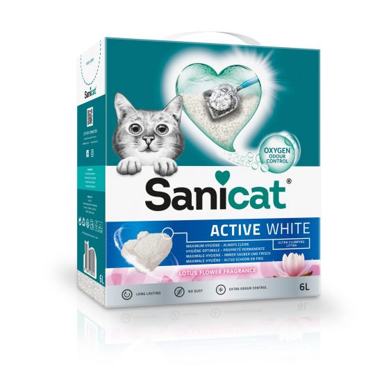 SANICAT AGGLOMERANTE ACTIVE WHITE FIORE DI LOTO 6L