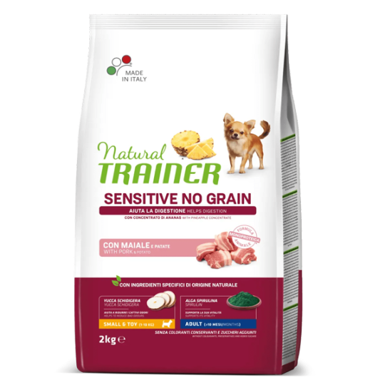 NATURAL TRAINER Mini Adult Maiale NO GRAIN