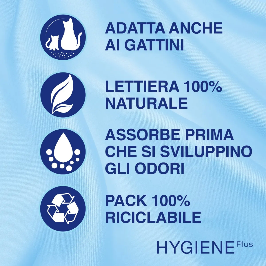 Catsan Hygiene Plus Lettiera 10L - immagine 4