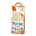 Amici Miei Pet 25 monge gatto lettiera easy green 100 mais sacco arancione 10 l 38 kg