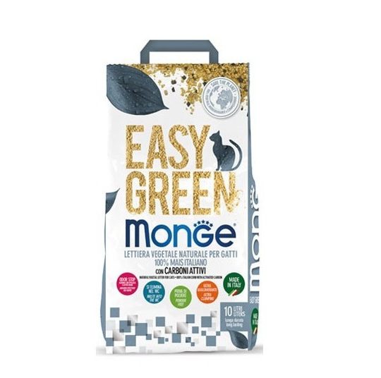 Monge Lettiera Easy Green con Carboni Attivi 3,8Kg