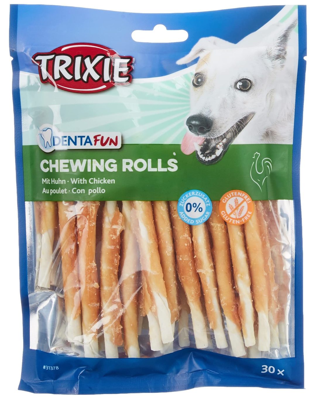 TRIXIE Chicken Chewing Rolls Pollo/Anatra 240g
