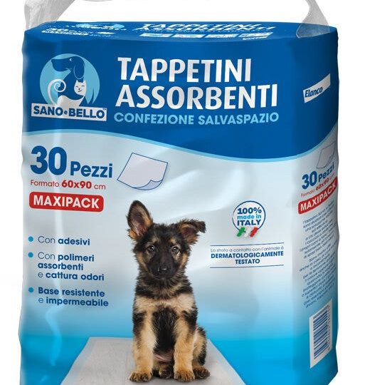 Tappetini Assorbenti 60 X 90 30pz Sano Bello
