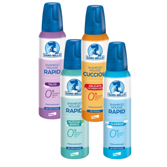 Shampoo Mousse 300 ml Sano Bello
