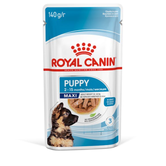 ROYAL CANIN Puppy Maxi Bocconcini in salsa 140g