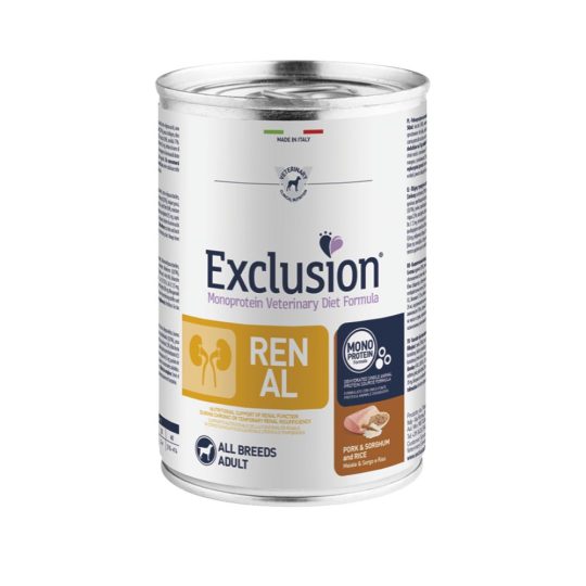 EXCLUSION RENAL PORK & SORGHUM AND RICE 400G