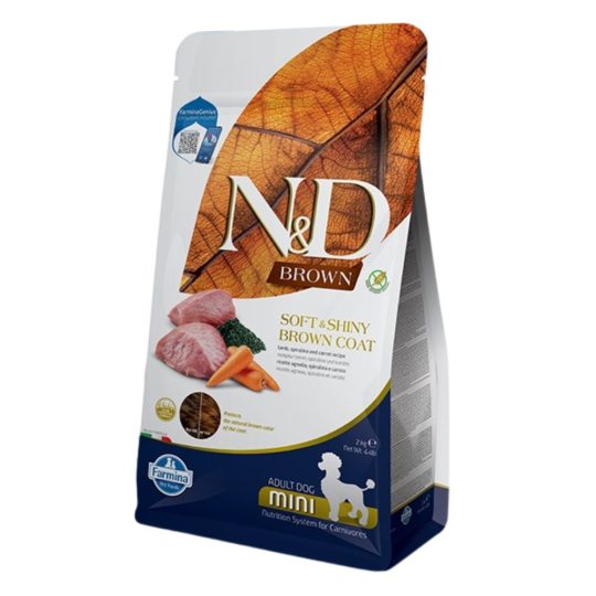 N&D PUMPKIN NEUTERED ADULT MINI AGNELLO SPIRULINA E CAROTA 2kg
