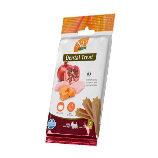 Farmina Snack Cane Mini Adult Pumpkin Dental Treat Pollo 60g