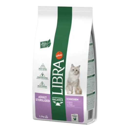 Libra Gatto Adult Sterilized Con Pollo 1.5Kg