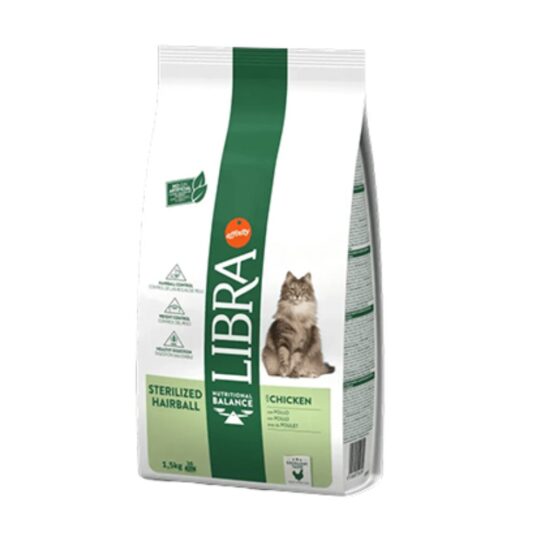 Libra Gatto Adult Sterilized Hairball Con Pollo 1.5kg