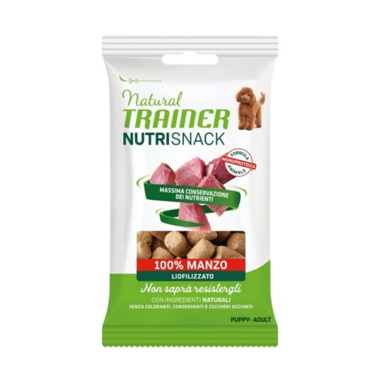 Nutrinsnack per Cani Puppy e Adult 20 gr Manzo