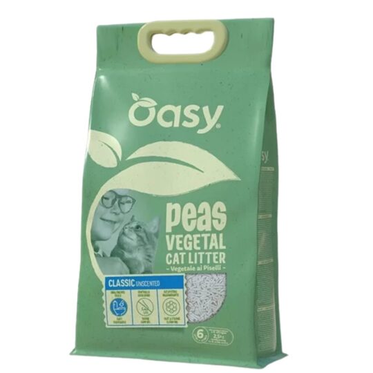 Oasy Lettiera Vegetale PISELLI CLASSIC UNSCENTED