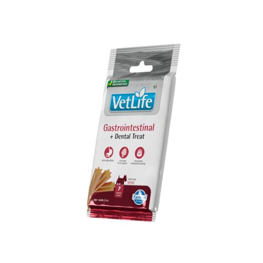 VetLife Gastrointestinal+Dental Treat Adult Mini 60g