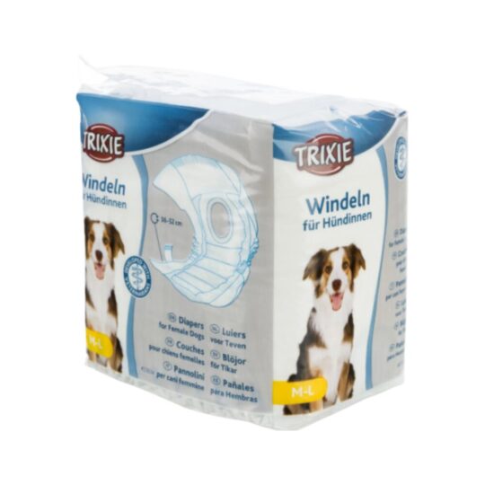 Trixie Pannolini per Cani femmine M-L da 12 pz