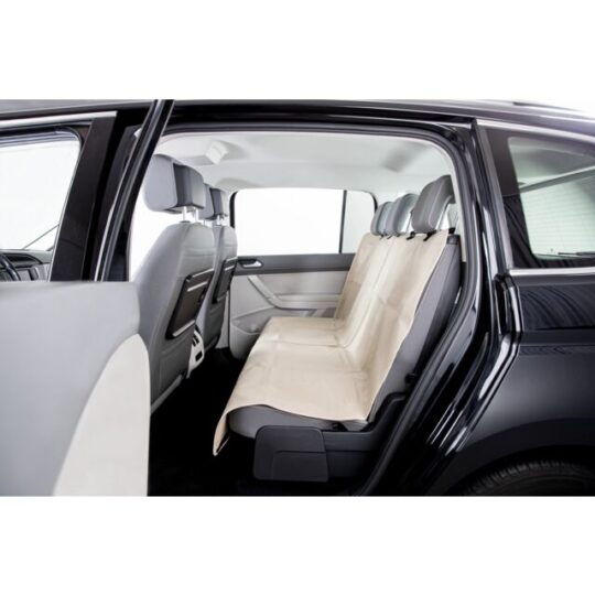 TRIXIE Coprisedili per automobile, divisibile beige